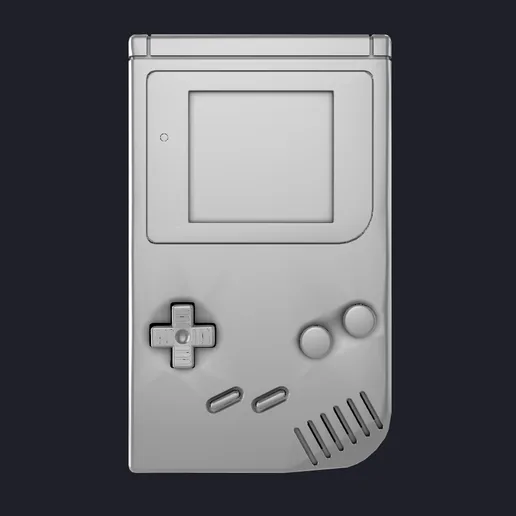 Nintendo Gameboy 3D MODEL (Retro 1989)