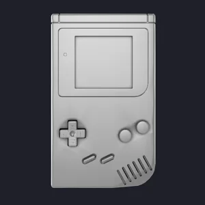 Nintendo Gameboy 3D MODEL (Retro 1989)