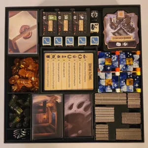 Insert / Organizer for Merchants of the Dark Road by Elf Creek Games