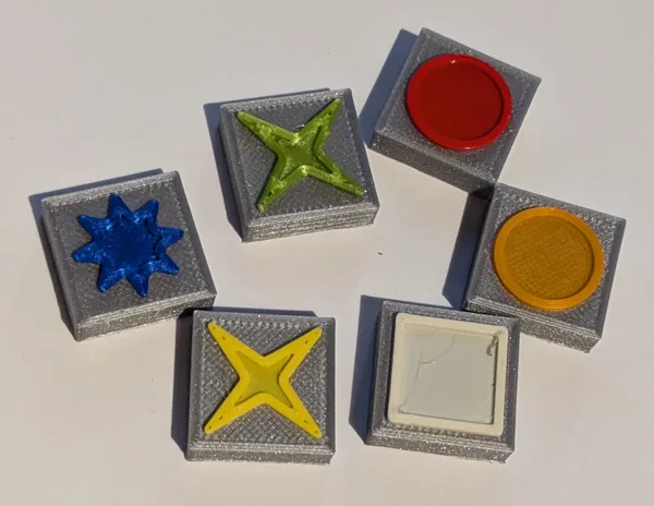 Qwirkle tiles