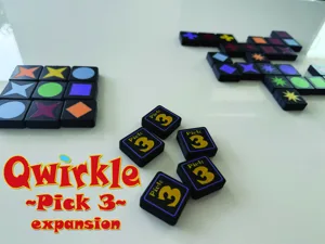Qwirkle Game – Expansion: Pick 3