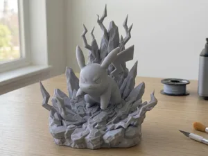 Pikachu Diorama | Thunderstone | Miniature