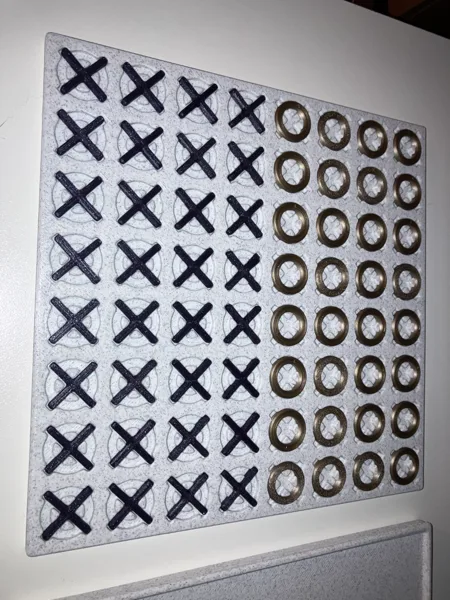 OXO tik tak toe boardgame