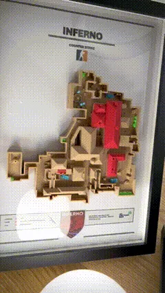 Gaming Map Inferno - Inspired by the game Counter Strike