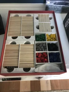 Board Game insert for Railroad Rivals and the Robber Baron Expansion.