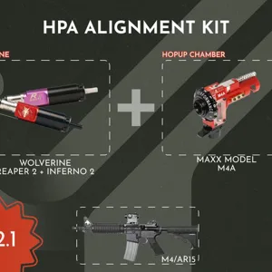 Alignment Clip v2.1 Hop-Up for M4 AEG HPA Wolverine Reaper 2 / Inferno 2 - Compatible with Maxx Model and Gearbox V2 ICS