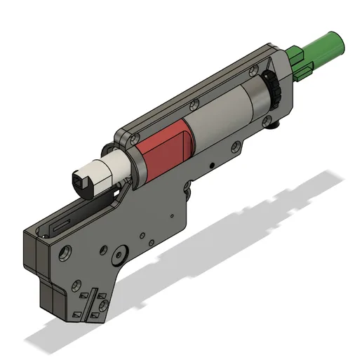 V2 gearbox for Wolverine Inferno Gen2 & Begadi PRO Neptune hop-up chamber