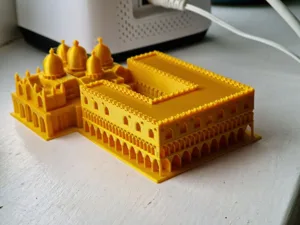 Printable Palazzo Ducale (Doge's Palace) and Basilica San Marco