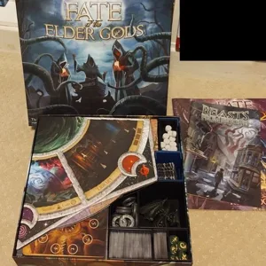 Fate of the Elder Gods board game insert - all in, holds expansion