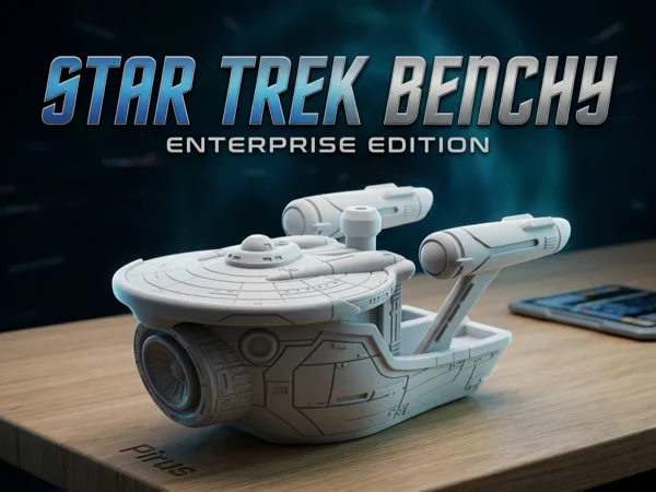 Enterprise Benchy – Star Trek Inspired Spaceship
