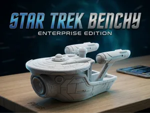 Enterprise Benchy – Star Trek Inspired Spaceship