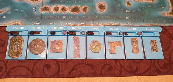 Castles of Mad King Ludwig Auction Tray and Line
