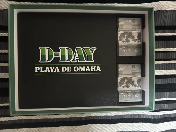 D-Day: Playa de Omaha board game insert