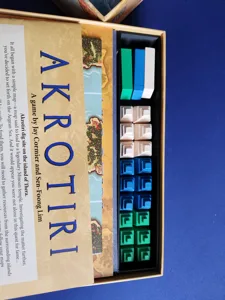 Akrotiri play tokens tray