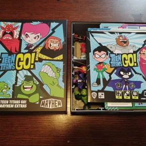 Teen Titans Go! Mayhem full game insert and organizer