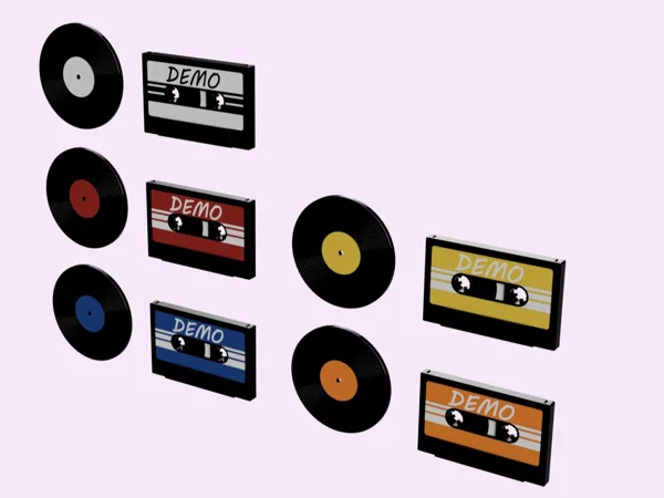 Rock Hard 1977 Brettspiel Spielerkomponenten