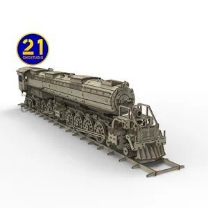 Union Pacific Big Boy - Advanced Locomotive Model | Laser Cut Files
