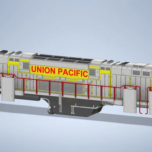 HO Scale Alco C855 B unit Union Pacific