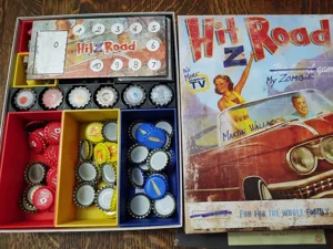 Hit Z Road game insert and organizer
