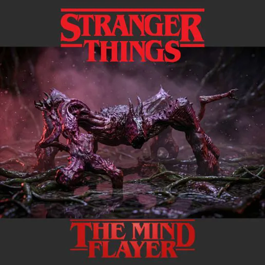 The mind flayer Stranger Things