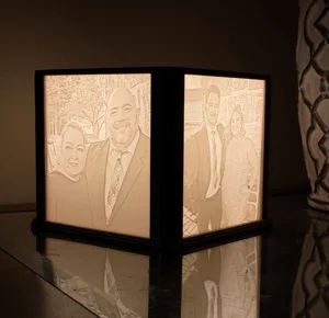 LED Lithophane Lamp - 4 Pictures