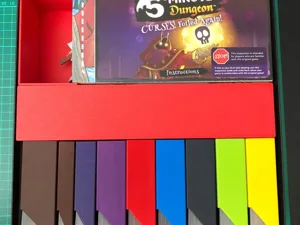 5-Minute Dungeon insert sleeved cards + expansion