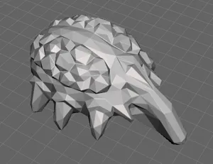 Gland that could contain adrenaline for a Carnisaurus Fex 
