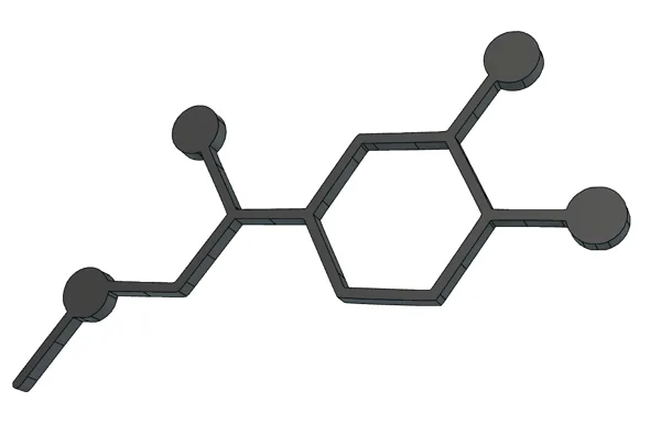 Adrenaline molecule magnet