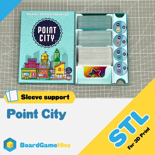 Point City Insert STL Organizer (Digital File)
