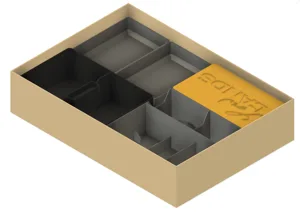 Lowlands board game organizer