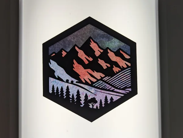 Lowlands Mountain-Range Stencils