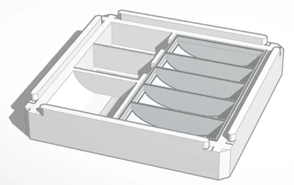 Concept board game organizer (Dual Cards)