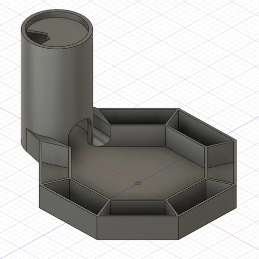 Dicetower with integrated  Tray and Storage (Concept)