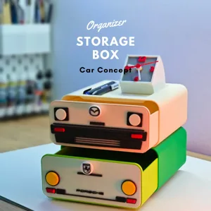 Deskop Car Concept Drawer Storage Box