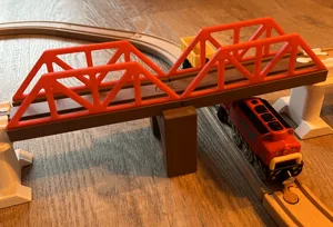 Wooden Train Bridge Track Brio/Ikea Compatible