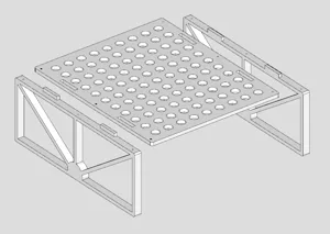 Space-Saving Shelf Bridge - Kitchen Cabinet Organizer