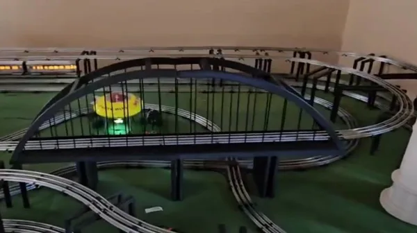 OScale Bridge and Elevaed Track for Train Set.....Everything I Did