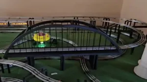 OScale Bridge and Elevaed Track for Train Set.....Everything I Did
