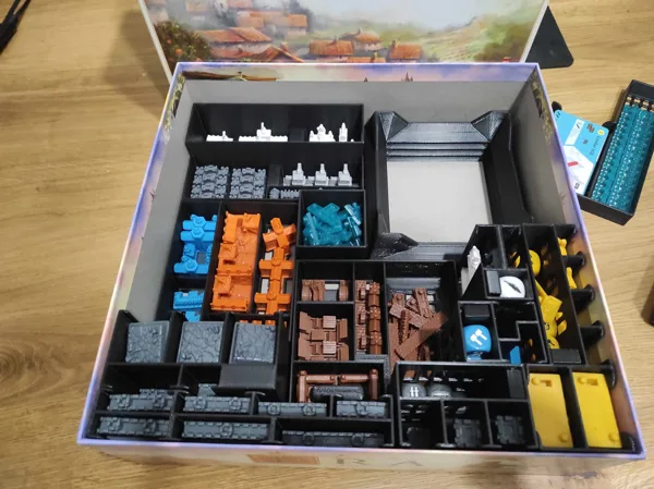 Era: Medieval Age + Rivers and Roads expansion Insert / Organizer