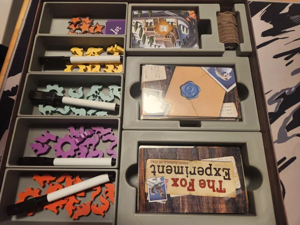 The Fox Experiment retail edition insert