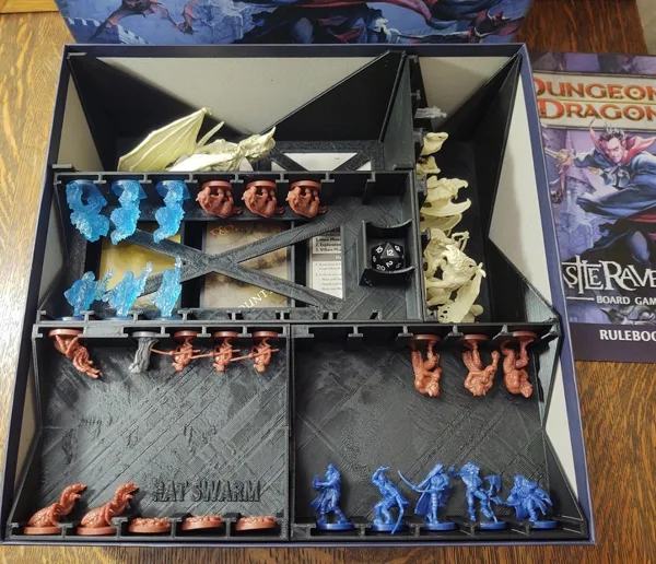 Castle Ravenloft board game insert & organizer - D&D