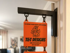 Magnetic Canopy Tent Sign Holder/Arm