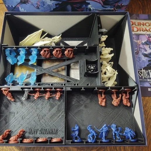 Castle Ravenloft board game insert & organizer - D&D
