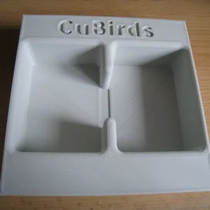 Cubirds box organizer