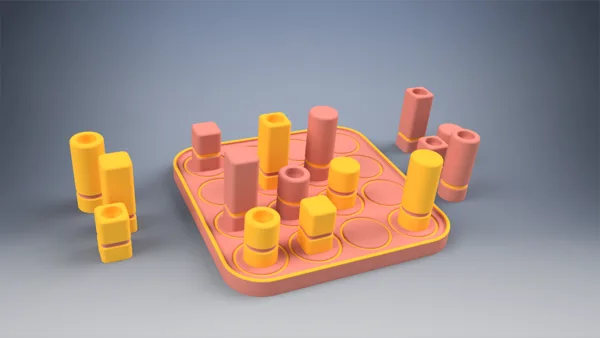 Connect Four Board Game (Quarto)