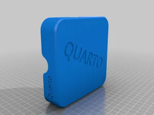 Quarto Box with Label
