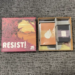 Resist! Board Game Insert Sleeved Cards