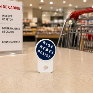 Shopping cart token - Jeton de caddie - Otep - Rise Rebel Resist