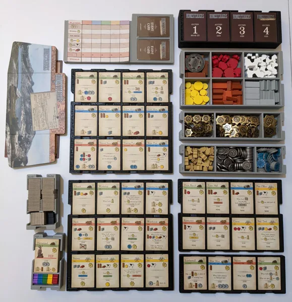 Homesteaders 2nd Edition with Expansion Insert/Play System