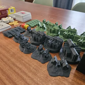 Rivals For Catan 3D City & Settlement